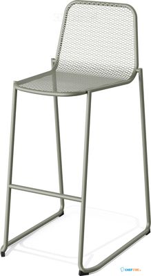 Essentials Mase Barkruk Metaal Stapelbaar Groen - 50872