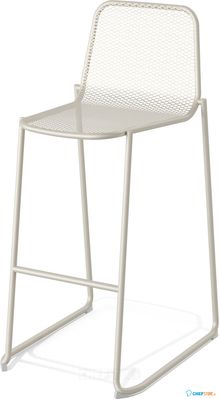 Essentials Mase Barkruk Metaal Stapelbaar Beige - 50873