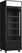 KOELKAST GLASDEUR FCU-370 BL - Combisteel 7455.2104