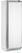 Arktic 236031 Budget Line koelkast in een roestvaststalen behuizing, , Budget Line, 230V/157W, 600x701x(H)1875mm 2