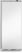Arktic 236055 Budget Line koelkast in een behuizing van RVS, , Budget Line, 230V/193W, 775x769x(H)1900mm