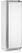 Arktic 236093 Vrieskast met roestvaststalen behuizing., , Budget Line, 230V/322W, 600x646x(H)1875mm 2