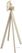 Infinity Statafel Zand Frame + Riverwashed Wood HPL 70x70 cm - Essentials 120061477 2