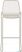 Essentials Mase Barkruk Metaal Stapelbaar Beige - 50873 3