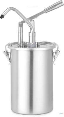 Sauspomp Roestvast Staal - HENDI - 4,5L - Xx(H)420mm - 558102 1