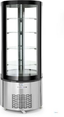 Gebaksvitrine rond | ø68x(h)175cm | 360L | Hendi 233832 1