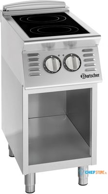 Bartscher 299411 Elektrisch fornuis 900 2 kookzones OU