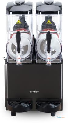 Arktic 274361 Slushmachine 2x12L, , 24L, Zwart, 220-240V/710W, 415x507x(H)810mm