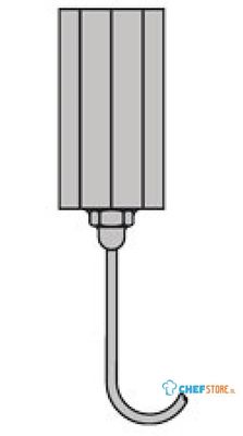 Optie : Verwarmd Elektrich Paneel (1/3) - Diamond H-TEC-R 1