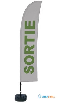 Syna Beach Flag Budget Wind Complete Set Uitgang Frans - BFBL-WT21-17-I508