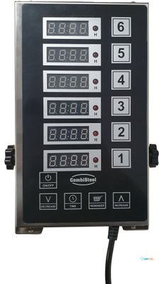 DIGITALE KEUKENTIMER 6 KANALEN DKT-6 - Combisteel 7517.0010 1