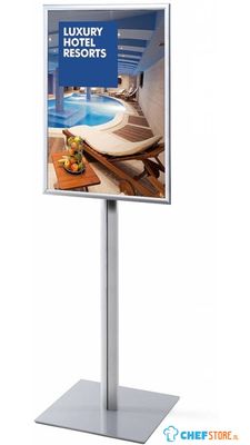 Syna Infostandaard Design Standaard 25 mm Rechte Hoeken A1 - IPM2A1G25