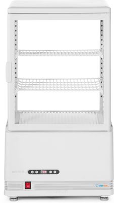 Gekoelde display kast | wit | 58L-82cm(h) l anti-condens | Arktic 233610