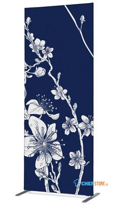 Syna Scheidingswand Textiel Deco 85-200 Dubbelzijdig Abstracte Japanse Bloesem - ZBSLIM085-200-DSI8