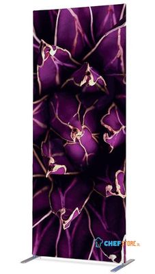 Syna Scheidingswand Textiel Deco 85-200 Cactus Paars ECO - ZBSLIM085-200-DI822ECO