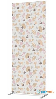 Syna Scheidingswand Textiel Deco 100-200 Dubbelzijdig Foya Bloemen - ZBSLIM100-200-DSI22