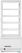 Gekoelde display kast | wit | 98L-112cm(h) l anti-condens | Arktic 233665