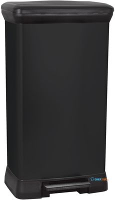DECOBIN Rechthoekige Vuilnisbak met Pedaal 50L - 246364 1