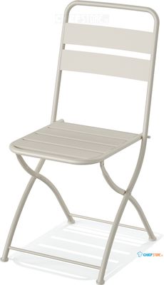Essentials Breeze Bistro Klapstoel Metaal Beige - 50822 1