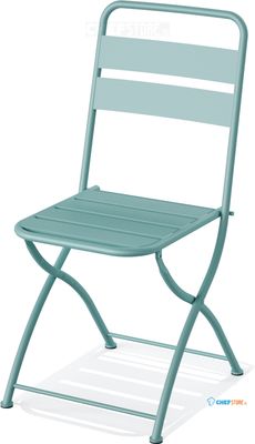 Essentials Breeze Bistro Klapstoel Metaal Blauw - 50824 1