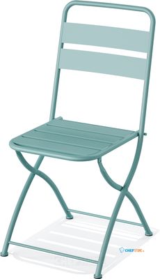 Essentials Breeze Bistro Klapstoel Metaal Blauw - 50824