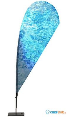 Syna Beach Flag Fiber Drop Medium Print ECO - BFFD-MG-ECO