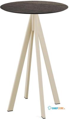 Infinity Statafel Zand Frame + Riverwashed Wood HPL 70 cm - Essentials 120061470