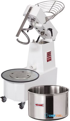 Diamond Spiraalkneder 33 liters kantelbare kop, verwijderbare kuip, 2 snelheden, - Automatisch, digitaal, op wielen | DH33AL/T2V 1