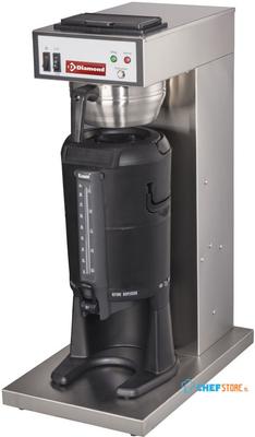 Diamond Koffiepercolator, 1 groep container 2,5 Lit - Automatisch | PDR-A1/C 1