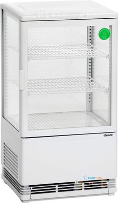 Bartscher Mini Koelvitrine 58L Wit - 700258G 1