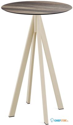 Infinity Statafel Zand Frame + Tropical Wood HPL 70 cm - Essentials 120061270