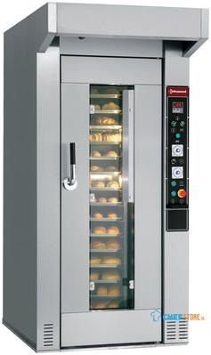 Diamond Oven voor bakkerij en banketbakkerij, ronddraaiend, 15 of 18 Niv.(450x650 mm of 500x700 mm) | FRM/4G-L 1