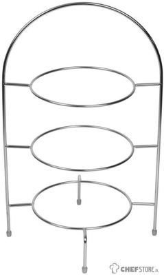 Olympia etagère voor borden tot 21cm - zonder borden - CL571