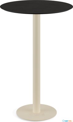 Essentials Urban Statafel Zand Frame + Zwart HPL 70 cm - 130061070