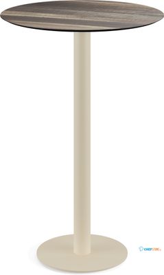Urban Statafel Zand Frame + Tropical Wood HPL 70 cm - Essentials 130061270