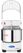 Maxima Spiraalkneder - 8 L - 4,5 Kg Deeg - Wit - 09361008 3