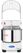 Maxima Spiraalkneder - 8 L - 4,5 Kg Deeg - Wit - 09361008 3