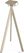Essentials Infinity Tripod Statafel Zand Frame + Zwart HPL 70 cm - 140061070 3