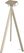 Essentials Infinity Tripod Statafel Zand Frame + Midnight Marble HPL 70 cm - 140061670 3