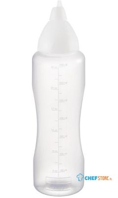 Aravent transparante anti-drup knijpfles 70cl | CW113