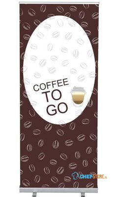 Syna Roll-Banner Budget 85 Complete Set Koffie To Go Engels - RBB085LSFI322