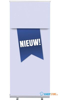 Syna Roll-Banner Budget 85 Complete Set Nieuw Blauw Nederlands - RBB085LSFI339