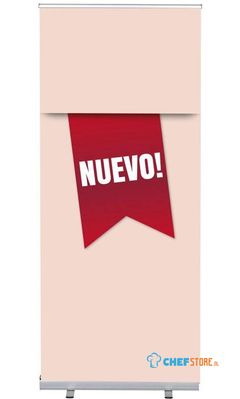 Syna Roll-Banner Budget 85 Complete Set Nieuw Rood Spaans - RBB085LSFI345