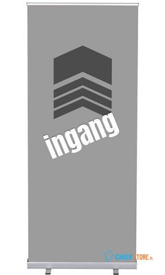 Syna Roll-Banner Budget 85 Complete Set Ingang Grijs Nederlands - RBB085LSFI362