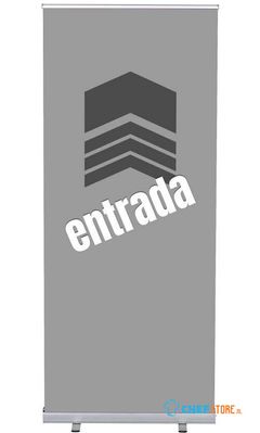 Syna Roll-Banner Budget 85 Complete Set Ingang Grijs Spaans - RBB085LSFI364