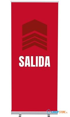 Syna Roll-Banner Budget 85 Complete Set Uitgang Rood Spaans - RBB085LSFI385