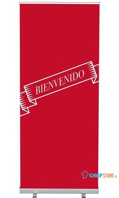 Syna Roll-Banner Budget 85 Complete Set Welkom Rood Spaans - RBB085LSFI401