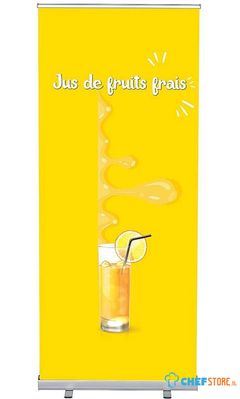 Syna Roll-Banner Budget 85 Complete Set Verse Sapjes Frans - RBB085LSFI552