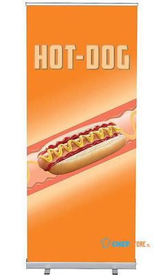 Syna Roll-Banner Budget 85 Complete Set Hot Dog Frans - RBB085LSFI554