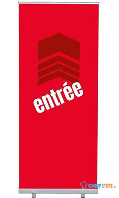 Syna Roll-Banner Budget 85 Complete Set Ingang Rood Frans - RBB085LSFI565